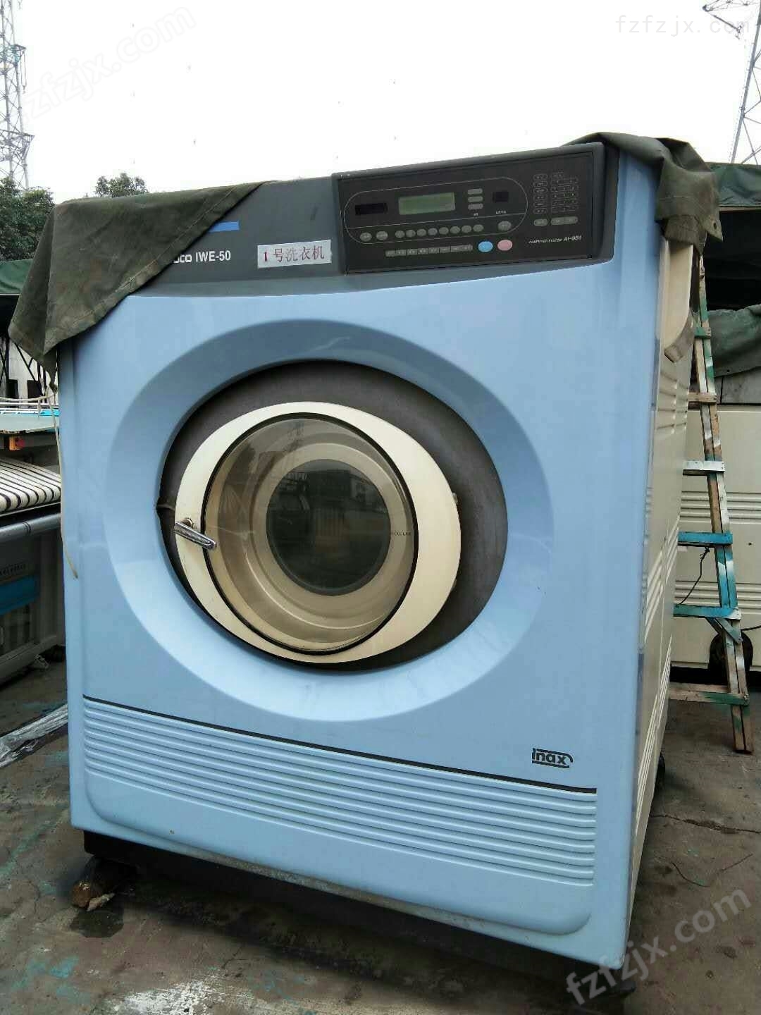 出售二手洗涤设备 水洗机，烘干机烫平机